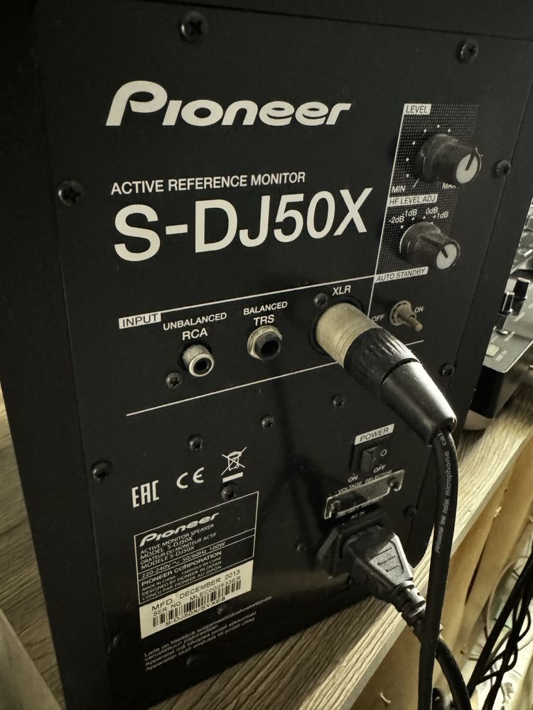 Monitory studyjne Pioneer S-DJ50x 2 szt jak nowe!