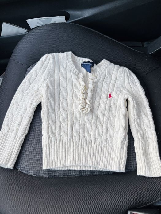 Sweterek ralph lauren dziewczynka 2 lata