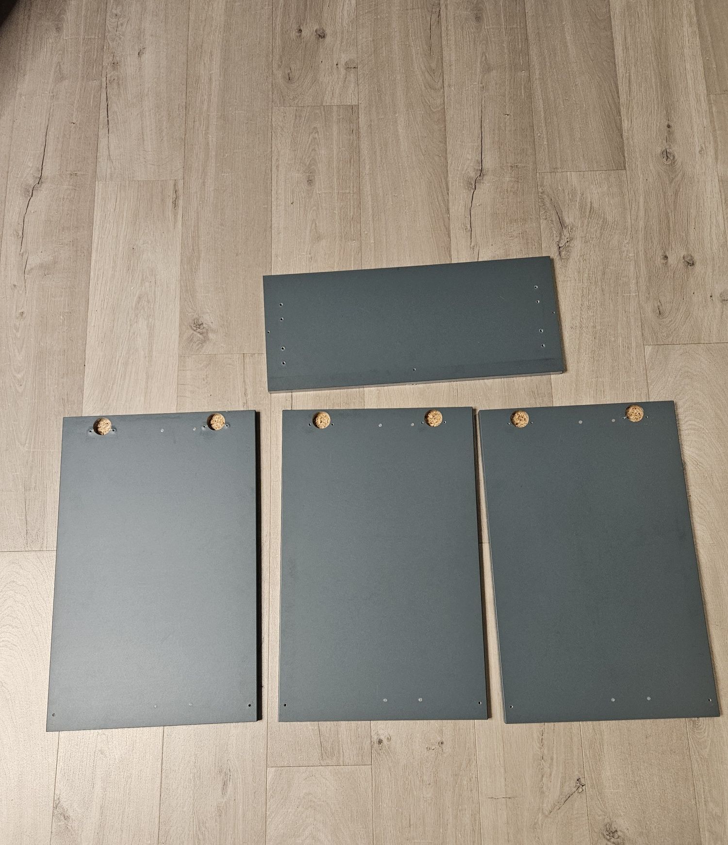 Front drzwi szuflady IKEA Lappviken zielony połysk Besta 60x38 i 60x26
