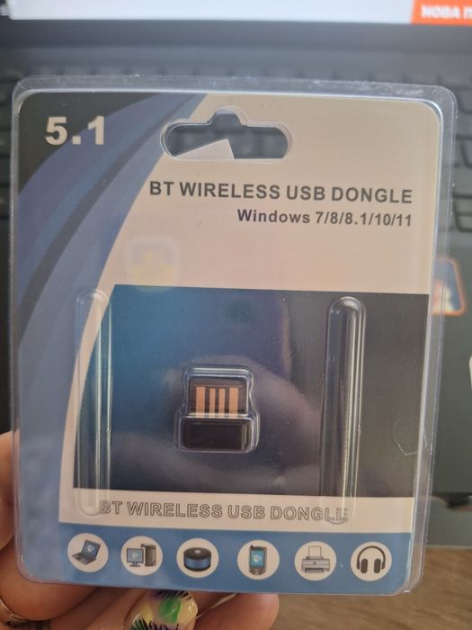Essager USB новий якісний адаптер Bluetooth 5.1 ( Windows, Linux)