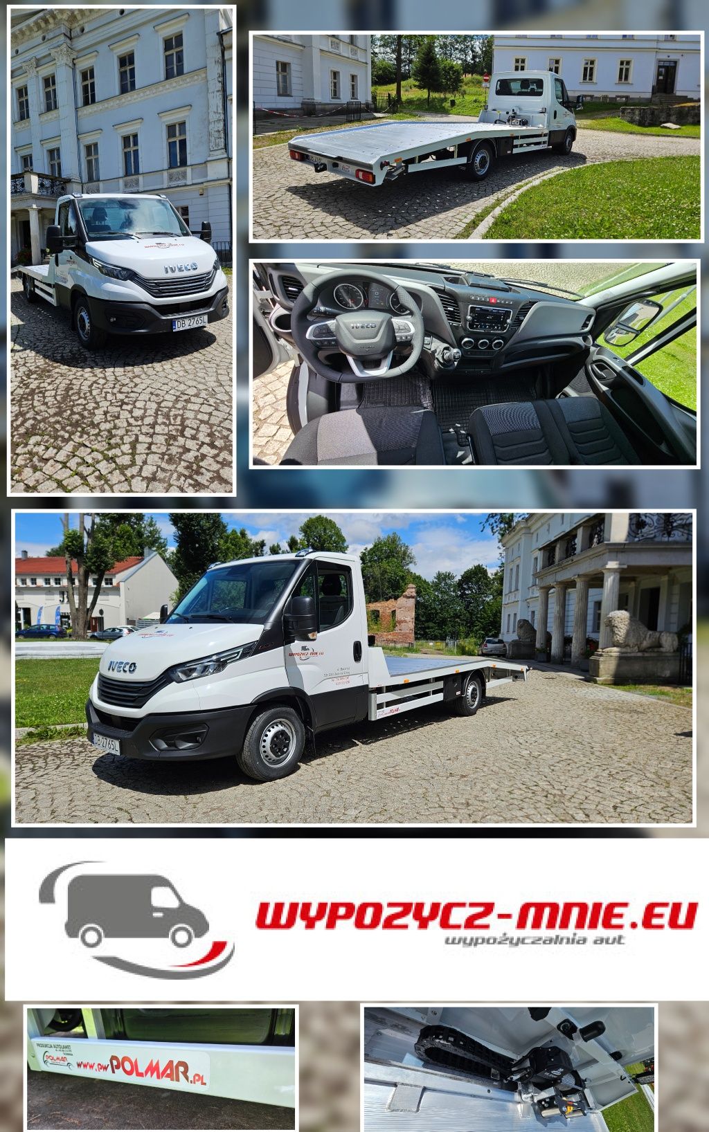 wynajem wypożyczalnia autolawet, plandeki, wywrotki i lawety