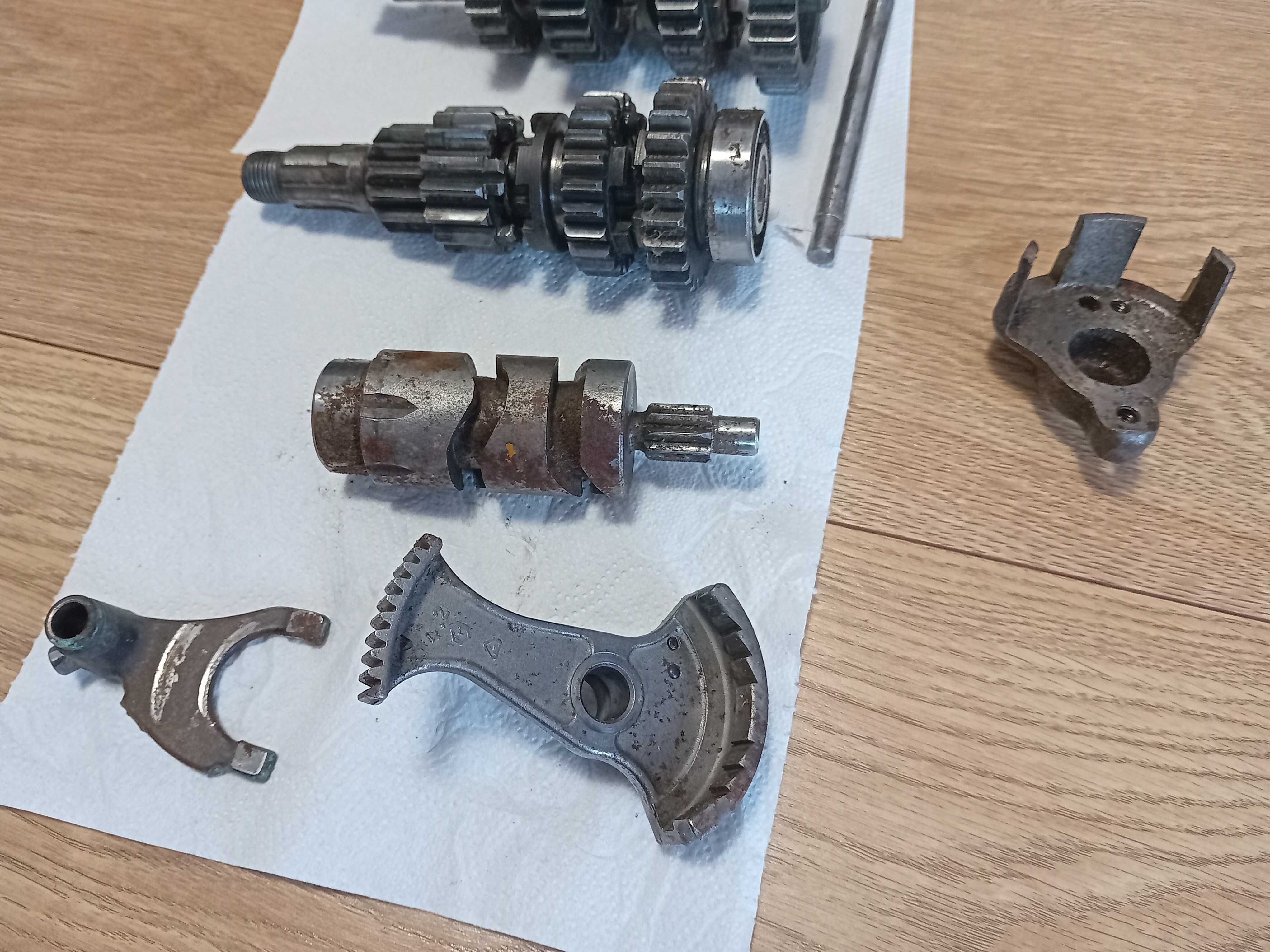 Skrzynia biegów mz ts 250, 4 biegi, trophy, Es.