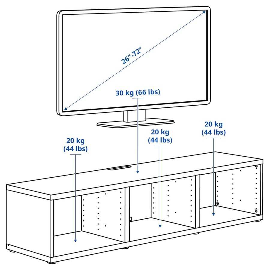 Móvel televisão IKEA BESTA