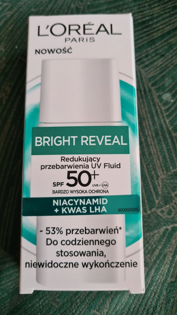 Loreal, Brighton reveal, redukujący przebarwienia UV fluid, 50ml