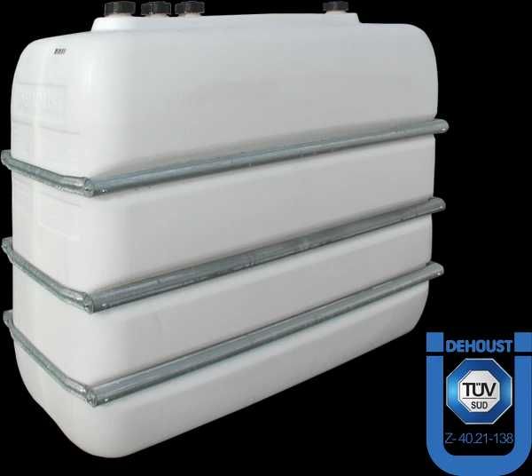 Zbiornik 2000l jednopłaszczowy typ D na olej opałowy, napęd, wodę