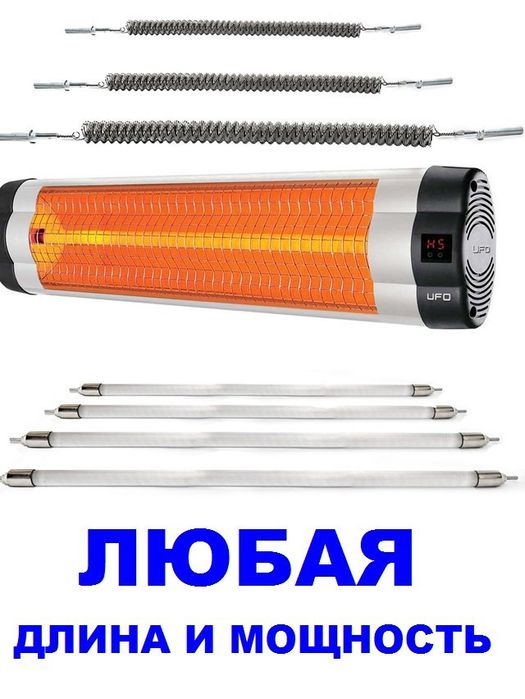 Спираль лампа тэн УФО обогреватель UFO