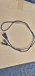 Kabel 2xRCA – 2xRCA 1,5m – pozłacane końcówki