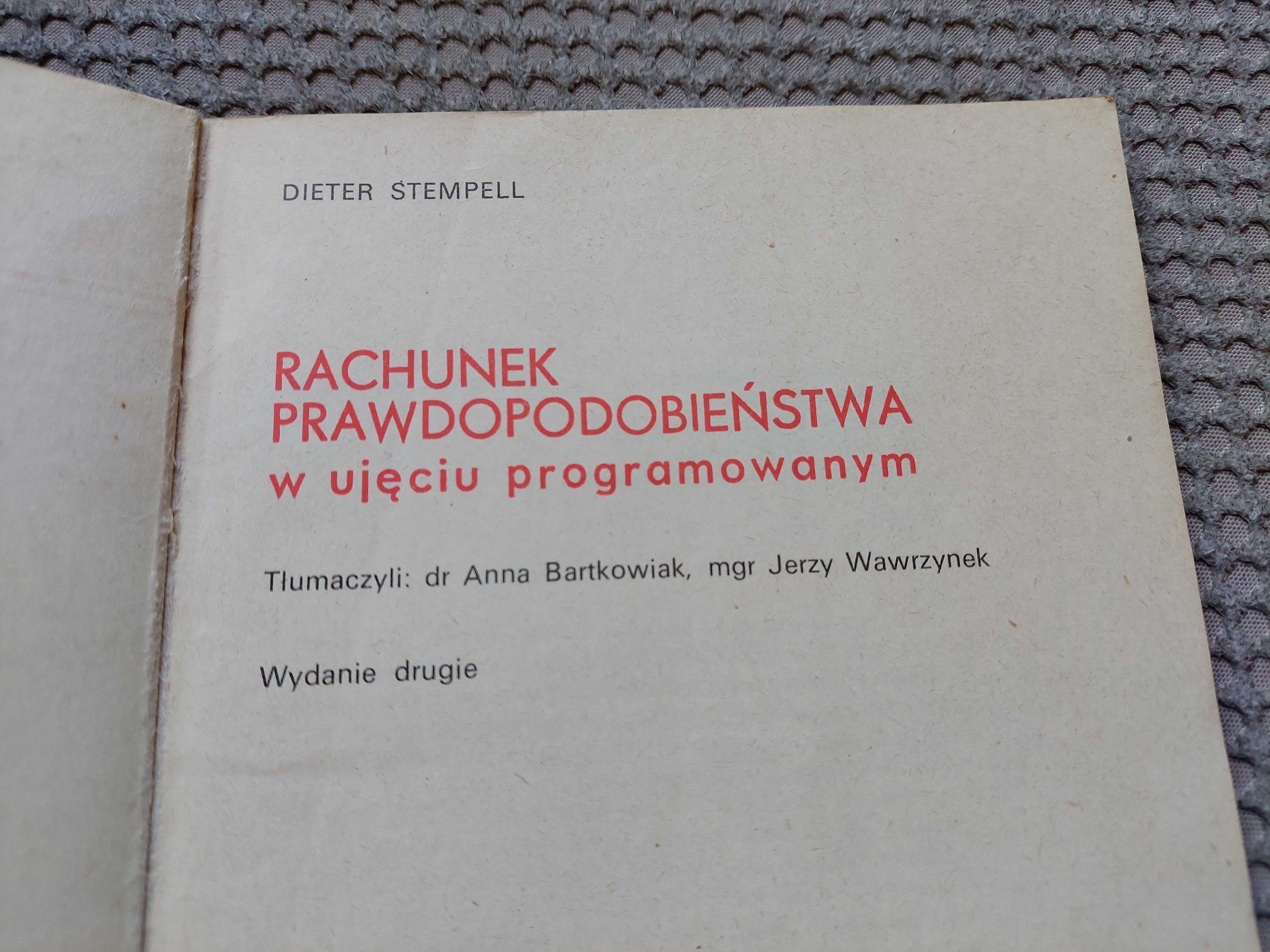 "Rachunek prawdopodobieństwa w ujęciu programowanym" Stempell