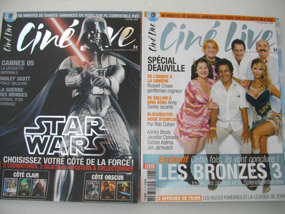 Ciné Live: 9 revistas de cinema em Francês