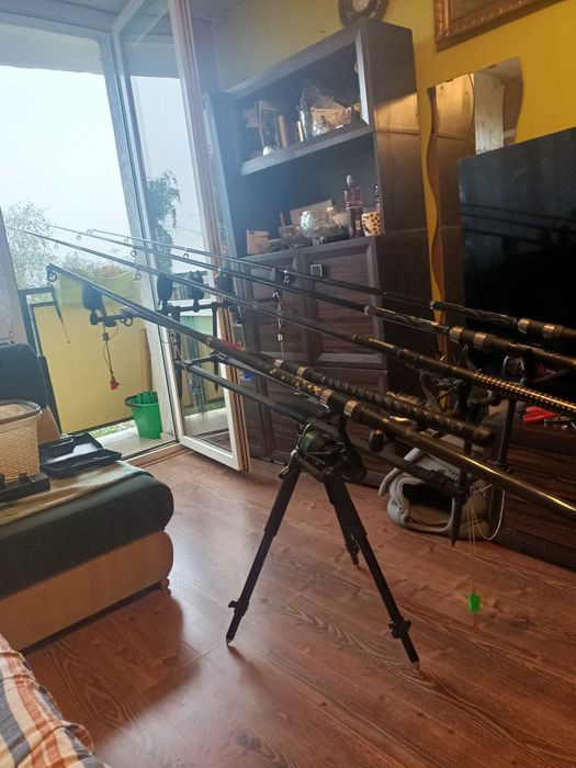 Zamienię kompletny sprzęt karpiowy bardzo dobrej klasy na ?