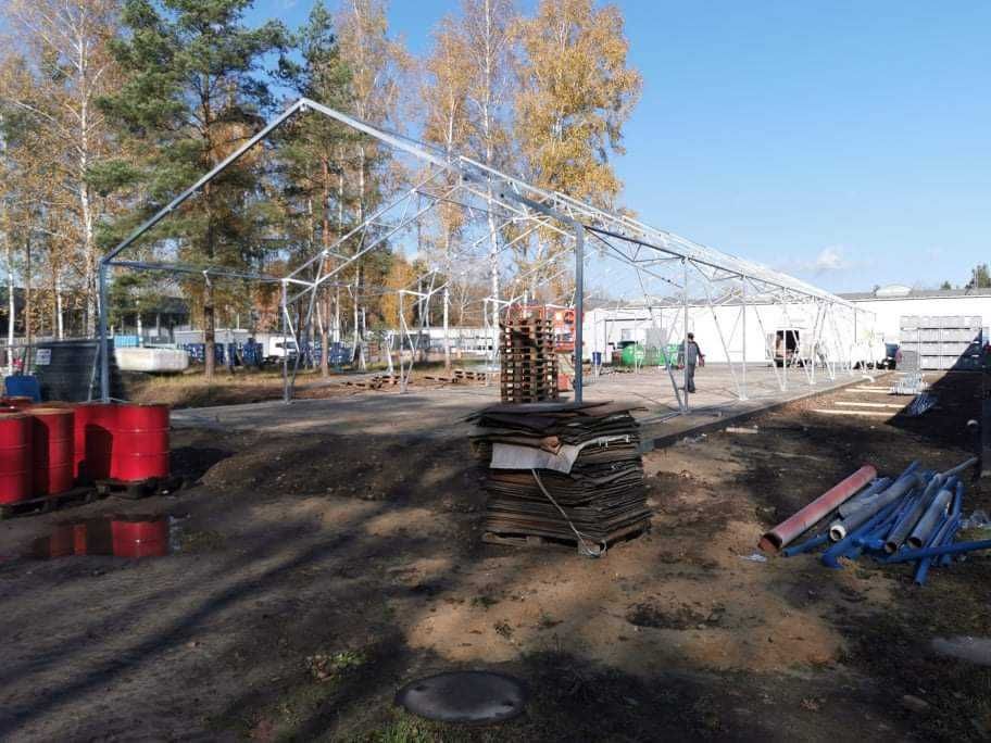 hala Namiotowa 10x20x3,3 Warszawa Lublin Biała Podlaska