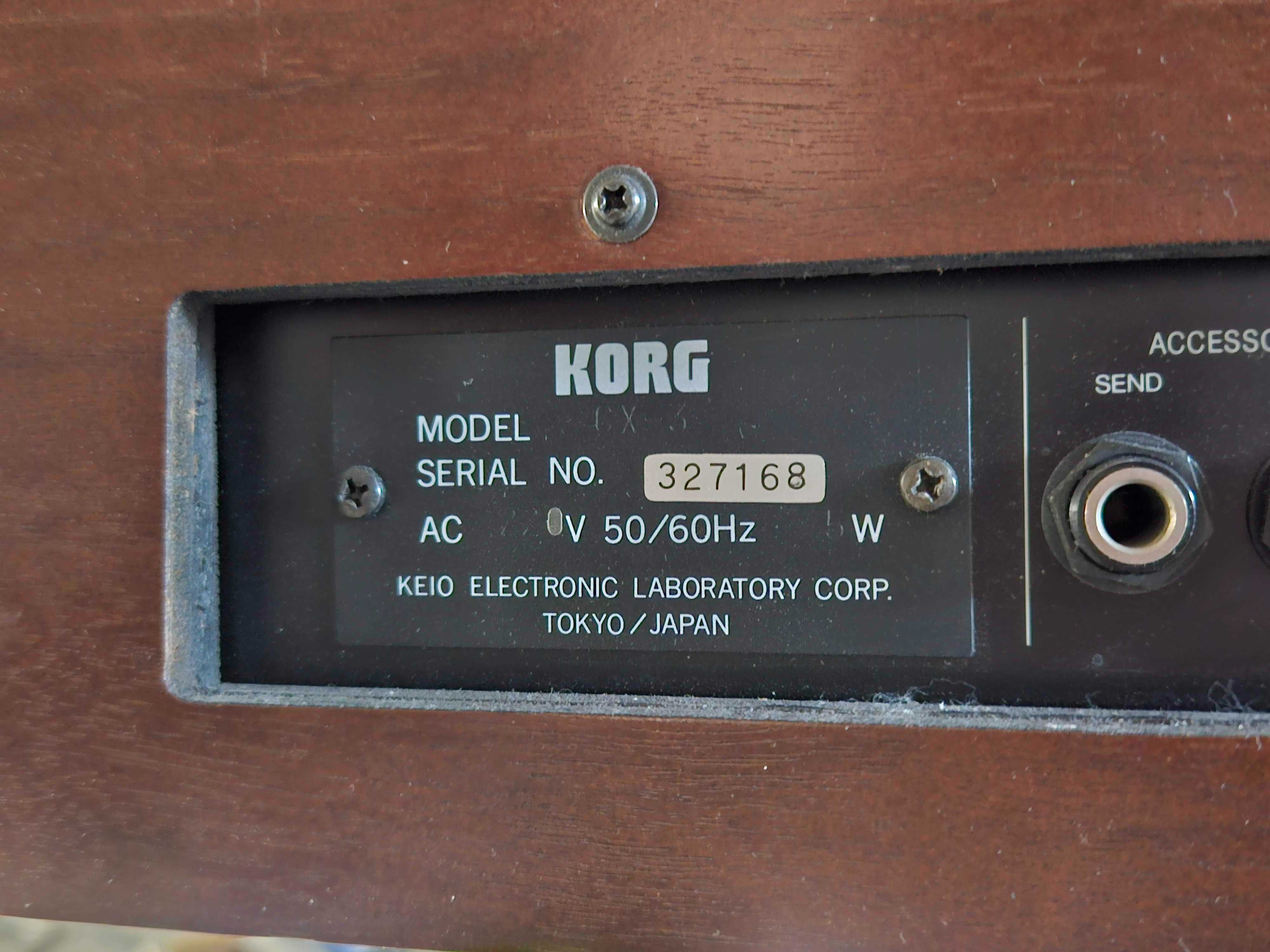 Syntezator KORG CX-3 Biały kruk!