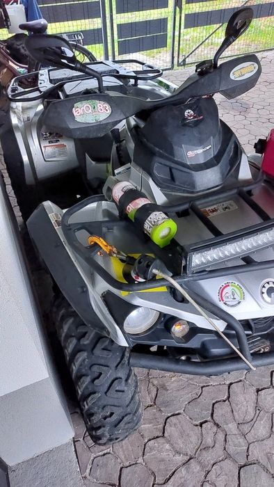 Quad Can-Am 570 XT Outlander MAX poj 650 z wgraną mapą 800R doposażony
