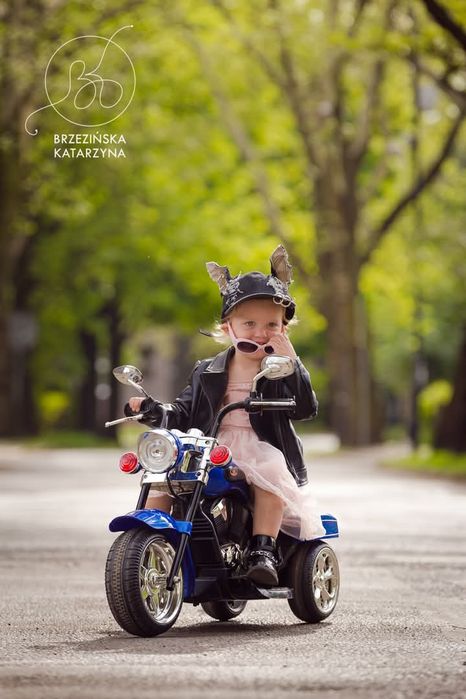 Mini sesja dziecięca na motorze – Ruda Śląska / Katowice 5 zdjęć