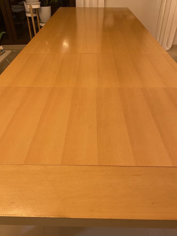 Duży stół bukowy 200x100 rozkladany do 300