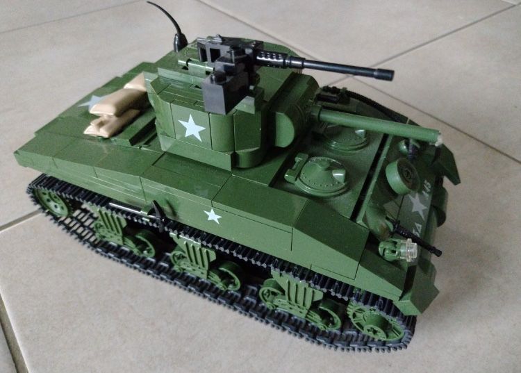 Klocki cobi czołg Sherman cobi185