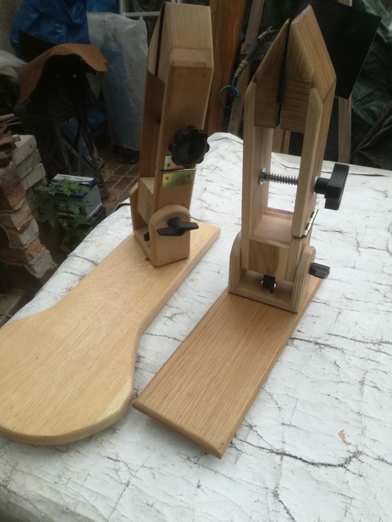 Konik ścisk imadło kaletnicze do szycia skóry knifemaking