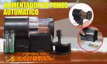 Alimentador de peixes automatico