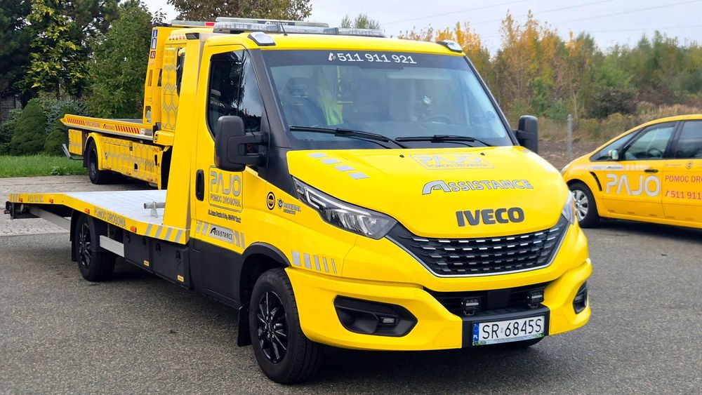 Iveco 35S16  Automat 8b Hi-Matic POMOC DROGOWA juzjade oryg pneu rej 06.2020 FV23%
