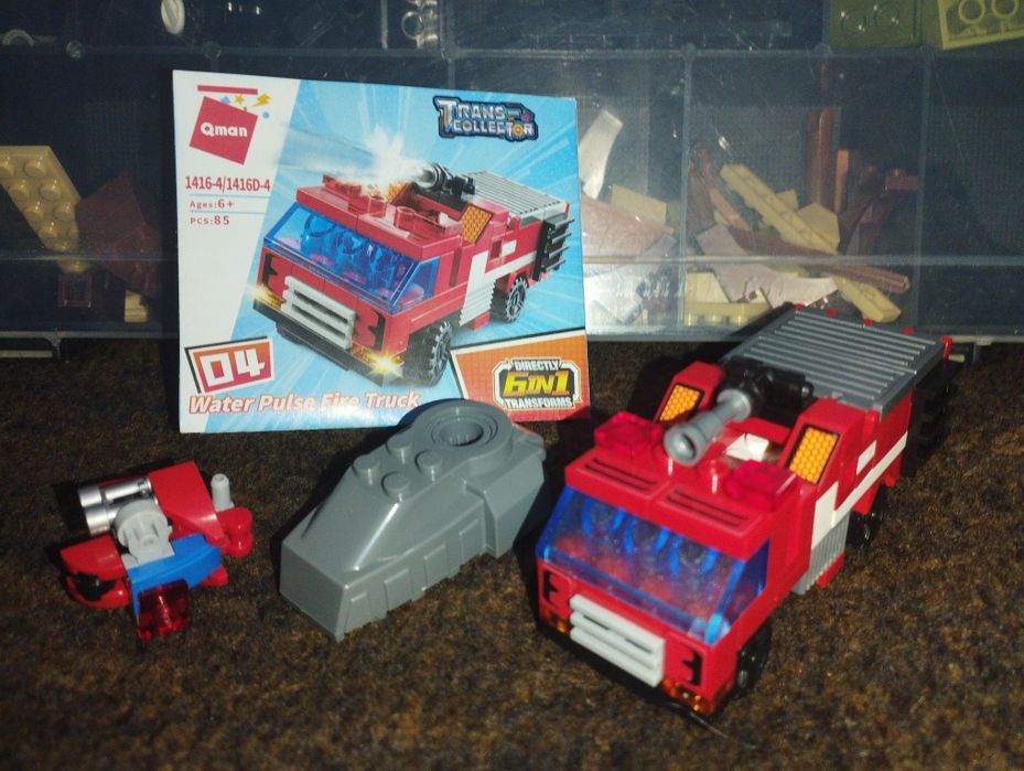 Лего пожежна машинка