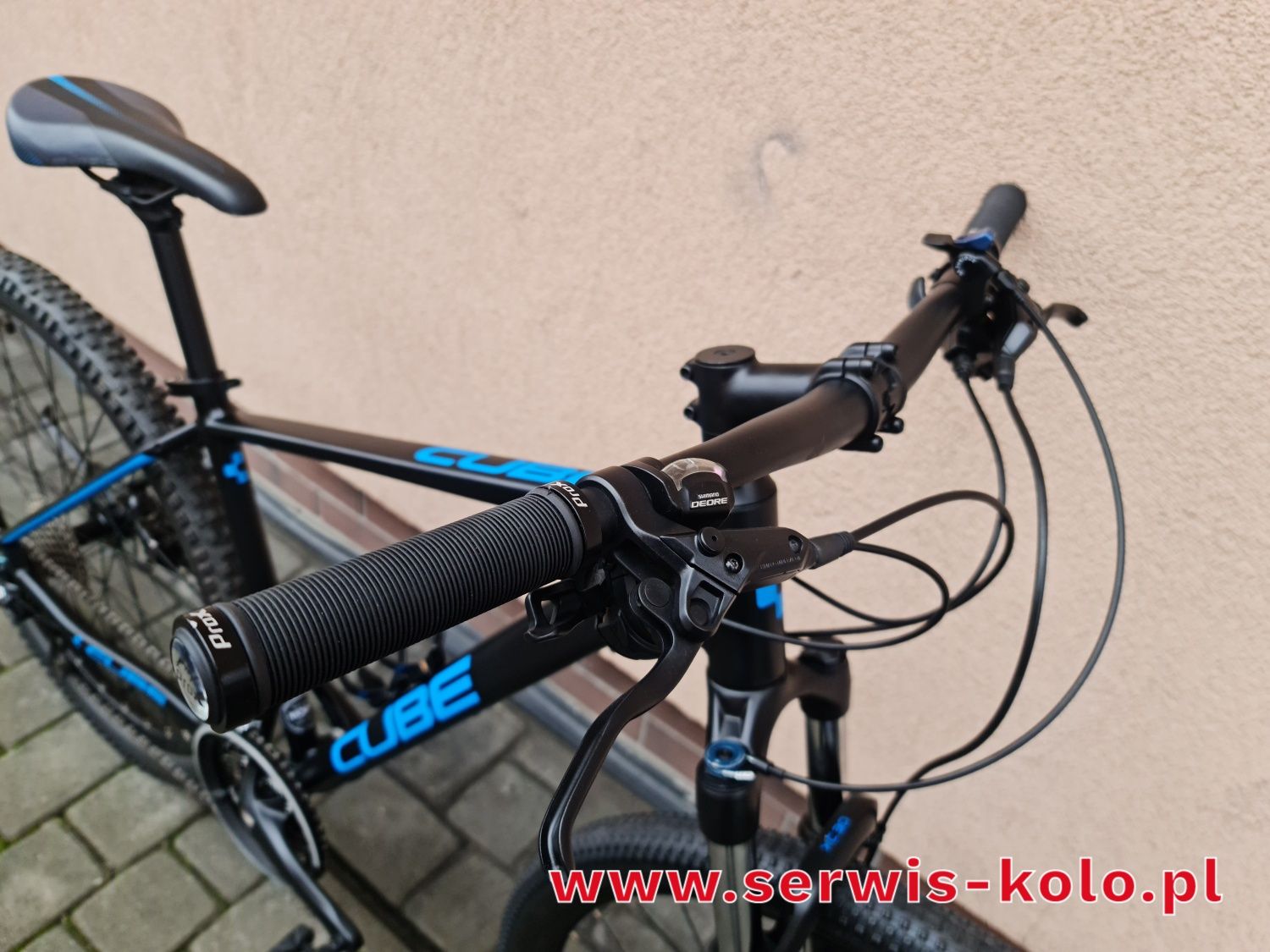 Rower górski MTB CUBE koła 29 SHIMANO DEORE XT ROCKSHOX okazja alu