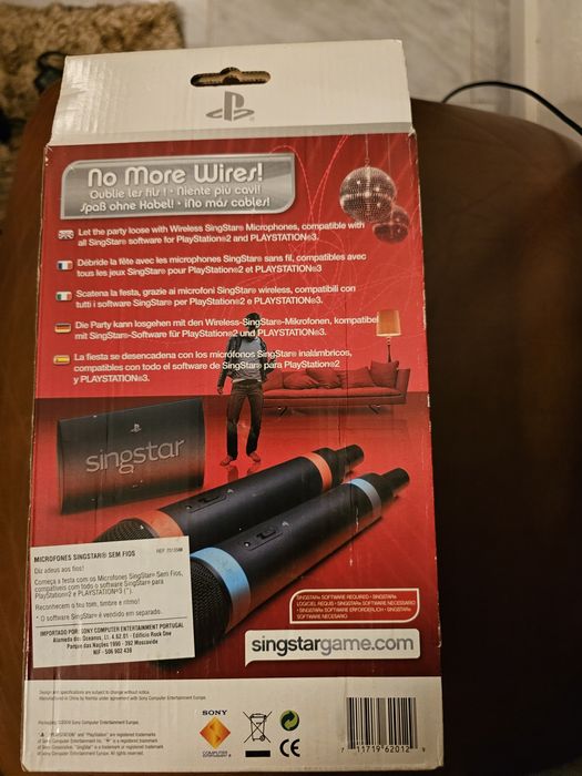 Microfone (2) playstation 2 e 3