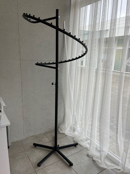 Вішак для одягу спіраль