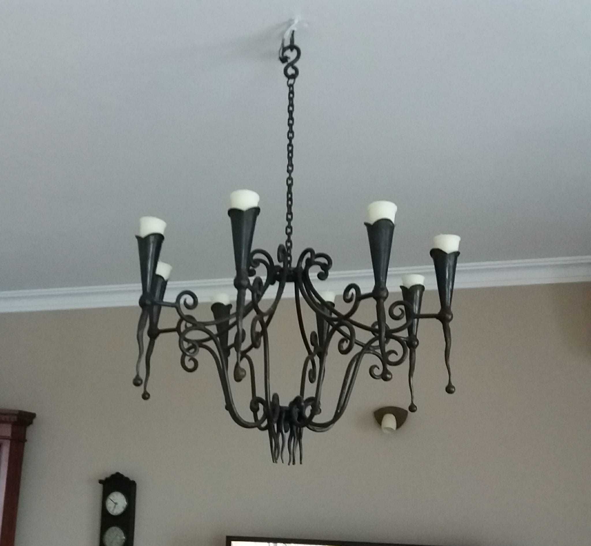 Candelabro de tecto