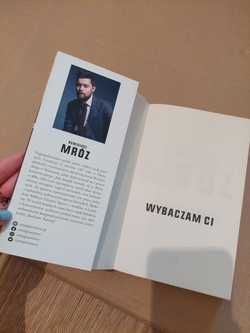 Książka Remigiusz Mróz - Wybacz Mi