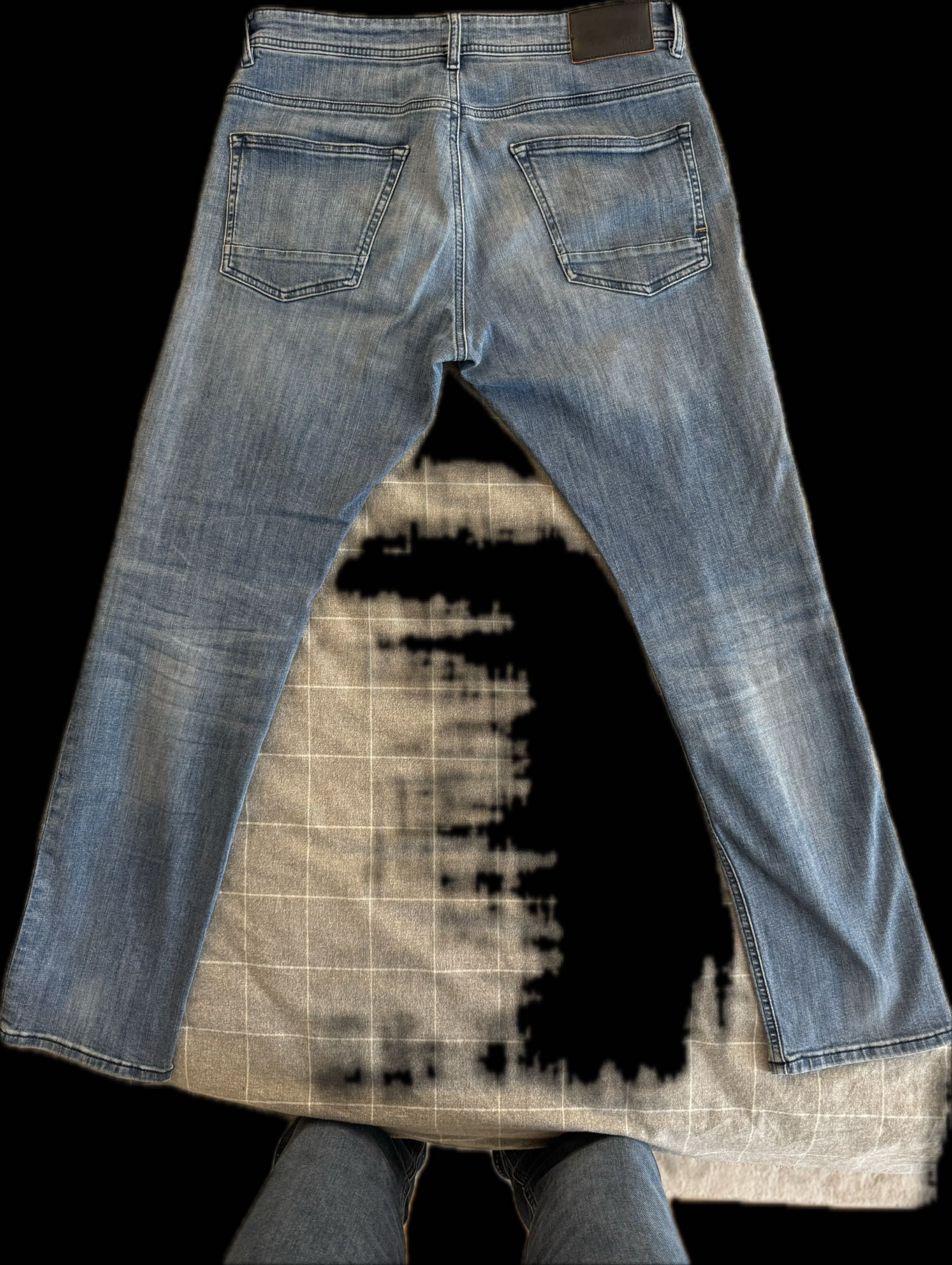 Hugo Boss Delaware slim fit 34/32 Orange