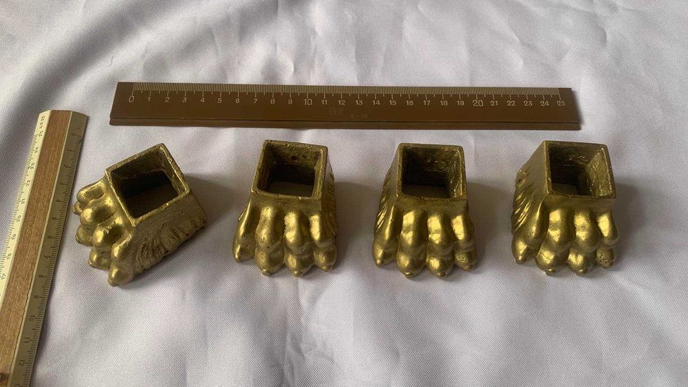 накладки мебельные винтажные старинные бронза (в ассортименте) №6