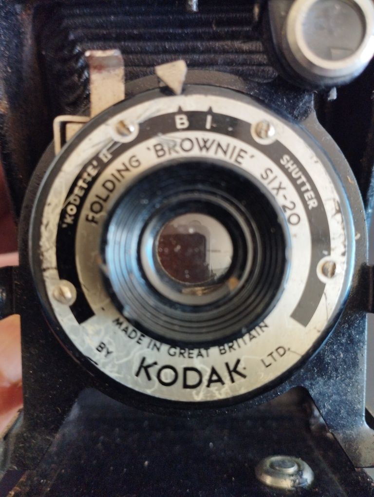 Máquina Fotográfica Folding Brownie Six 20