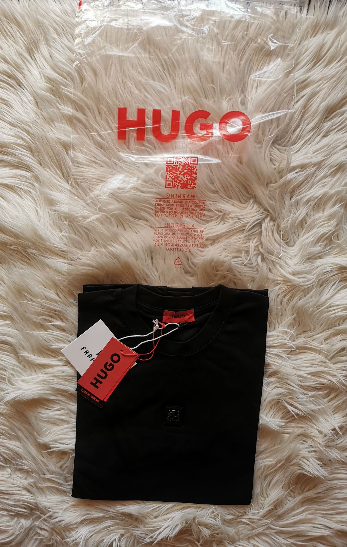 Koszulki męskie bawelniane Hugo Boss