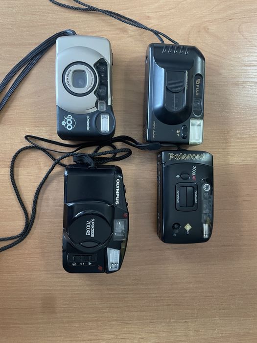 Zestaw aparatow fotograficznych