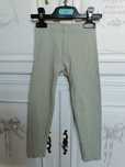 H&M prążkowane legginsy 104
