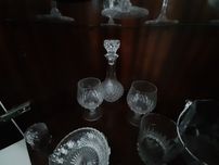 Conjunto de licoreira com dois copos