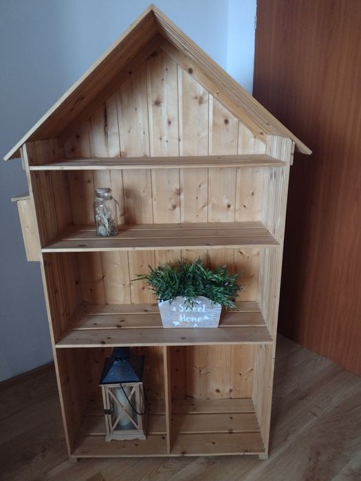 Półka regał domek na książki 160cm