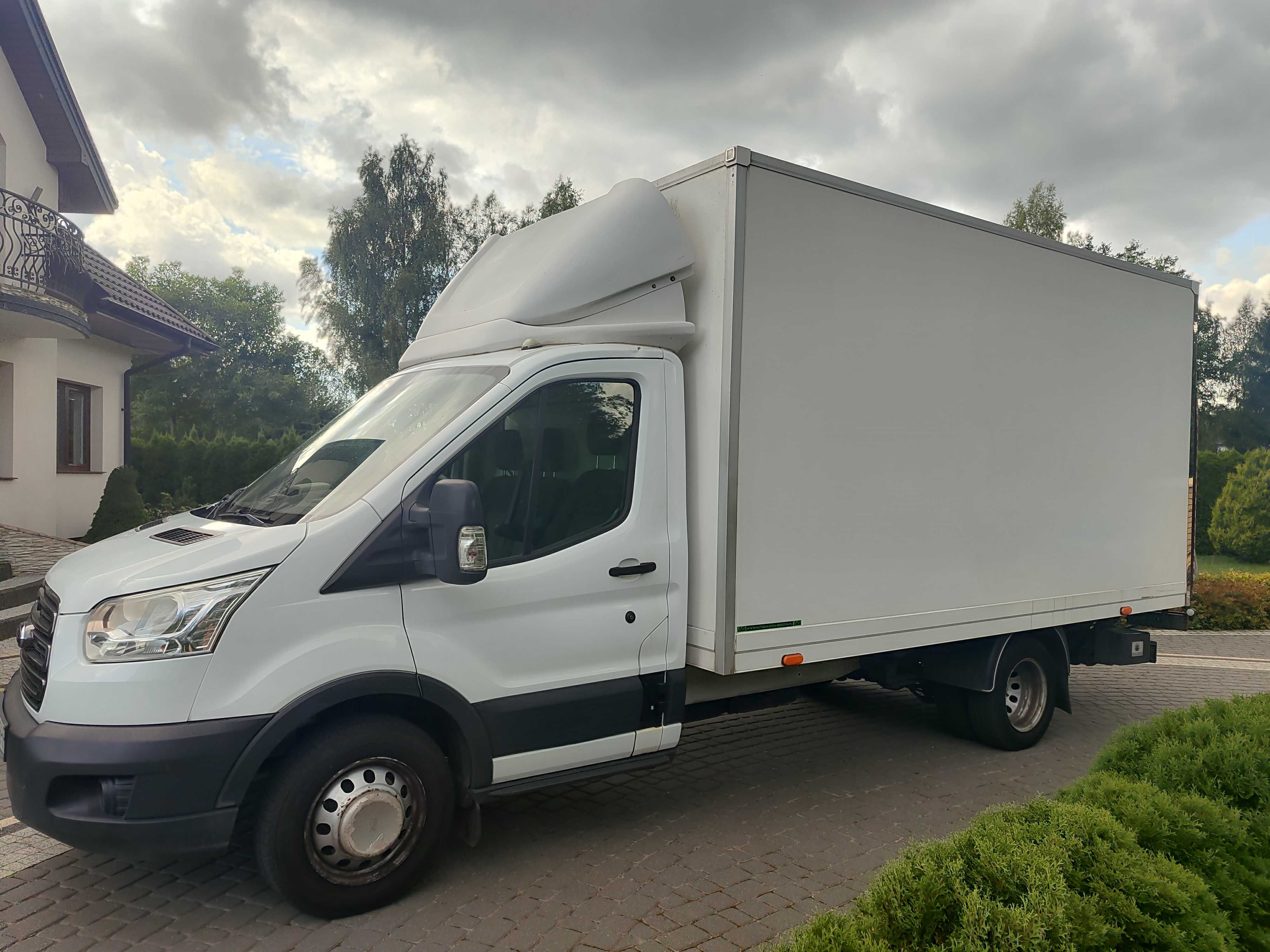 Ford TRANSIT Kontener Winda Bliźniak 2017 r Salon PL