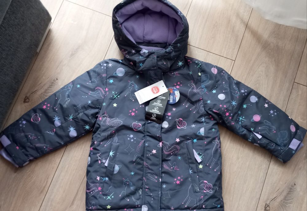 Cool Club kurtka narciarska dziewczęca r 110, NOWA