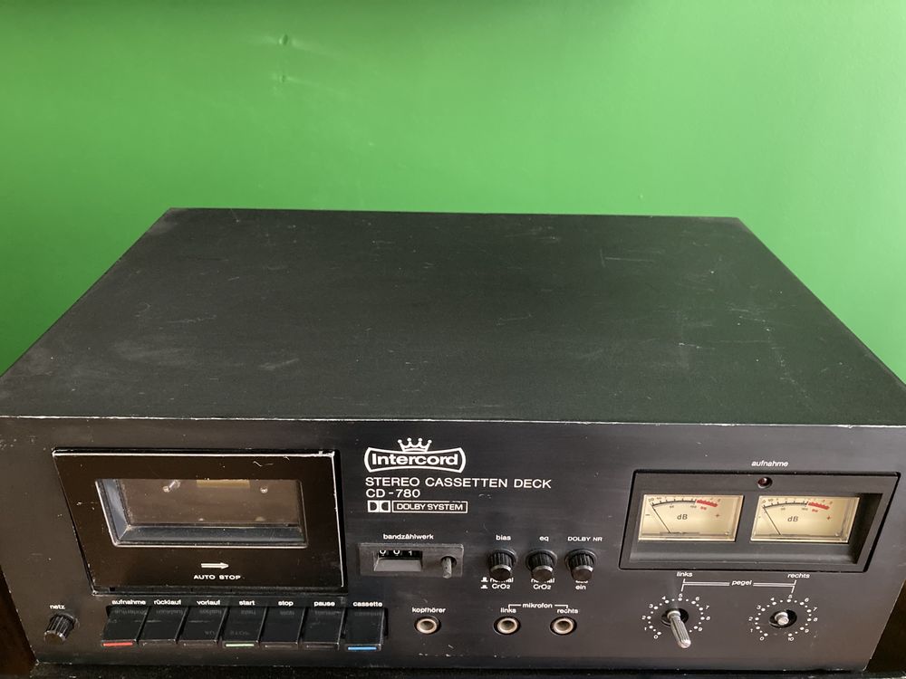 Magnetofon kasetowy, deck Intercord CD-780