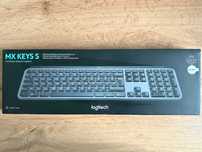 Podświetlana klawiatura Logitech MX Keys S Grafit US Qwerty GW 08.2026