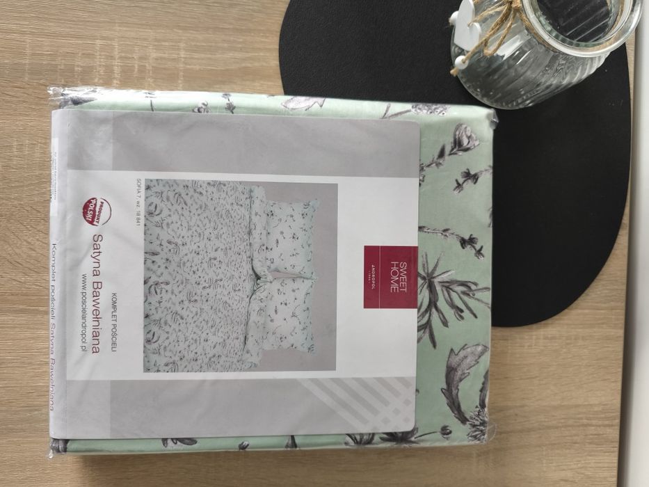 Komplet pościeli satyna bawełniana