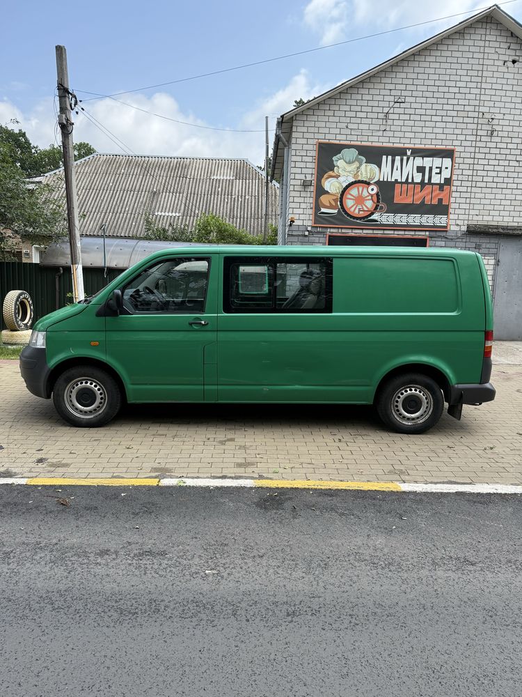 Бус Volkswagen T5 LONG 1.9 дизель механика 2007 груз/пасс