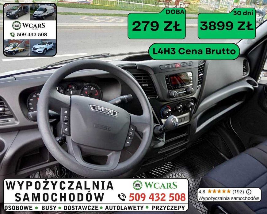 Wynajem samochodu wypożyczalnia samochodów bus  bez kaucji za granice