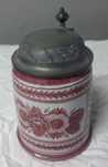 Caneca Cerveja Alemã Barro e Estanho