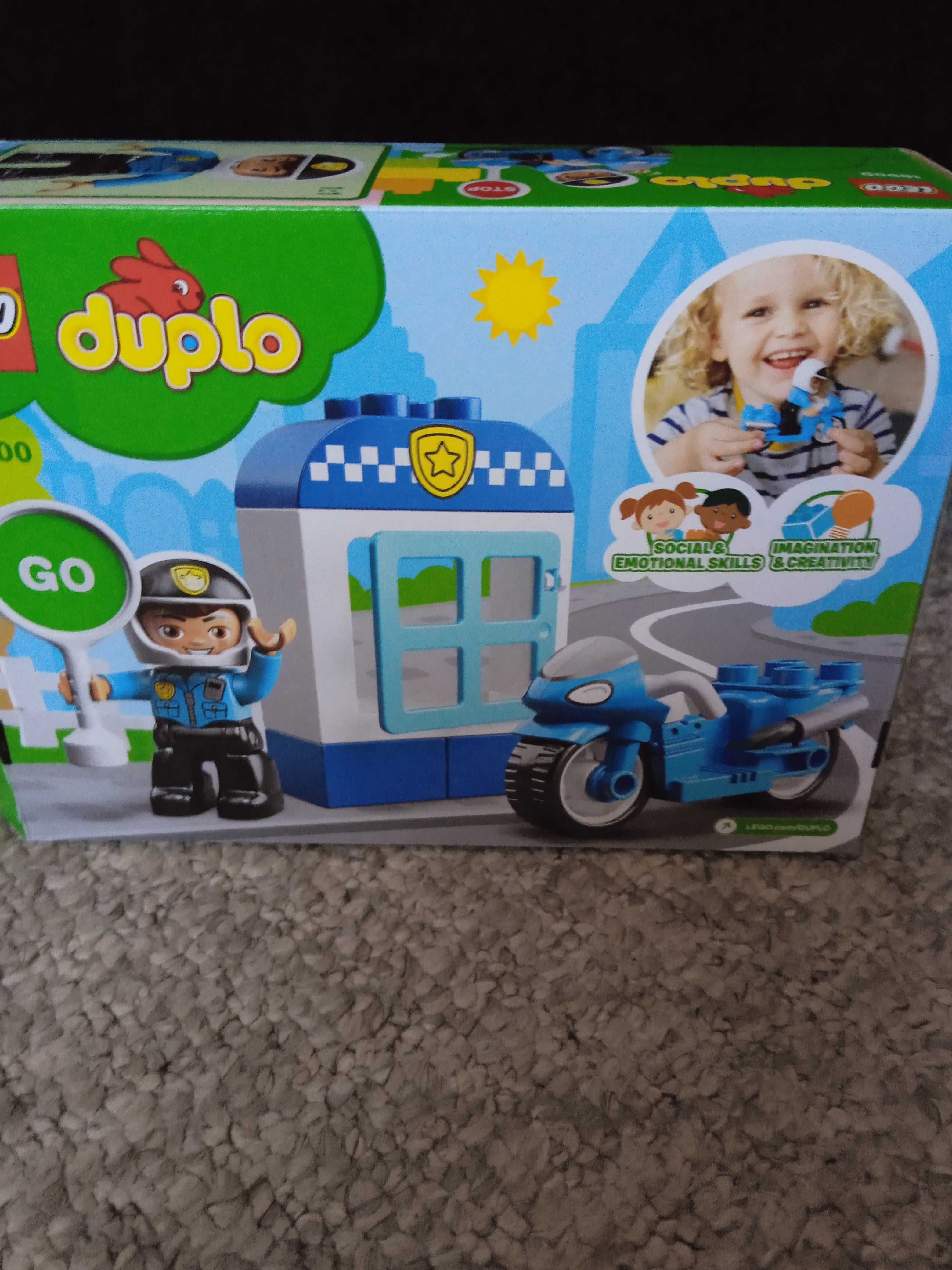 Sprzedam klocki Lego Duplo - motocykl policyjny, nr 10900