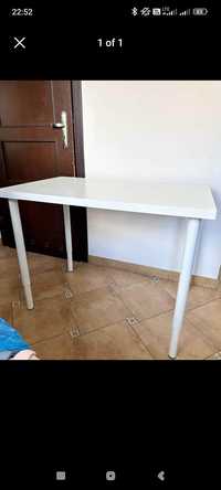 Stół, biurko z regulowanymi nogami, Ikea