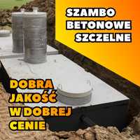 Zbiornik betonowy Szambo betonowe Szamba Deszczówka Woda >Atest