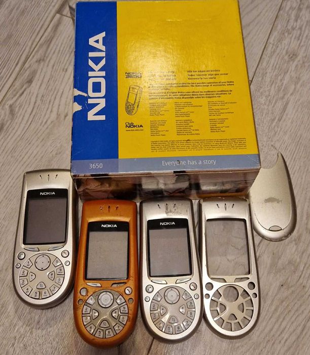 Nokia 3650 - 3 sztuki + oryginalne pudełko! Unikalna okazja.