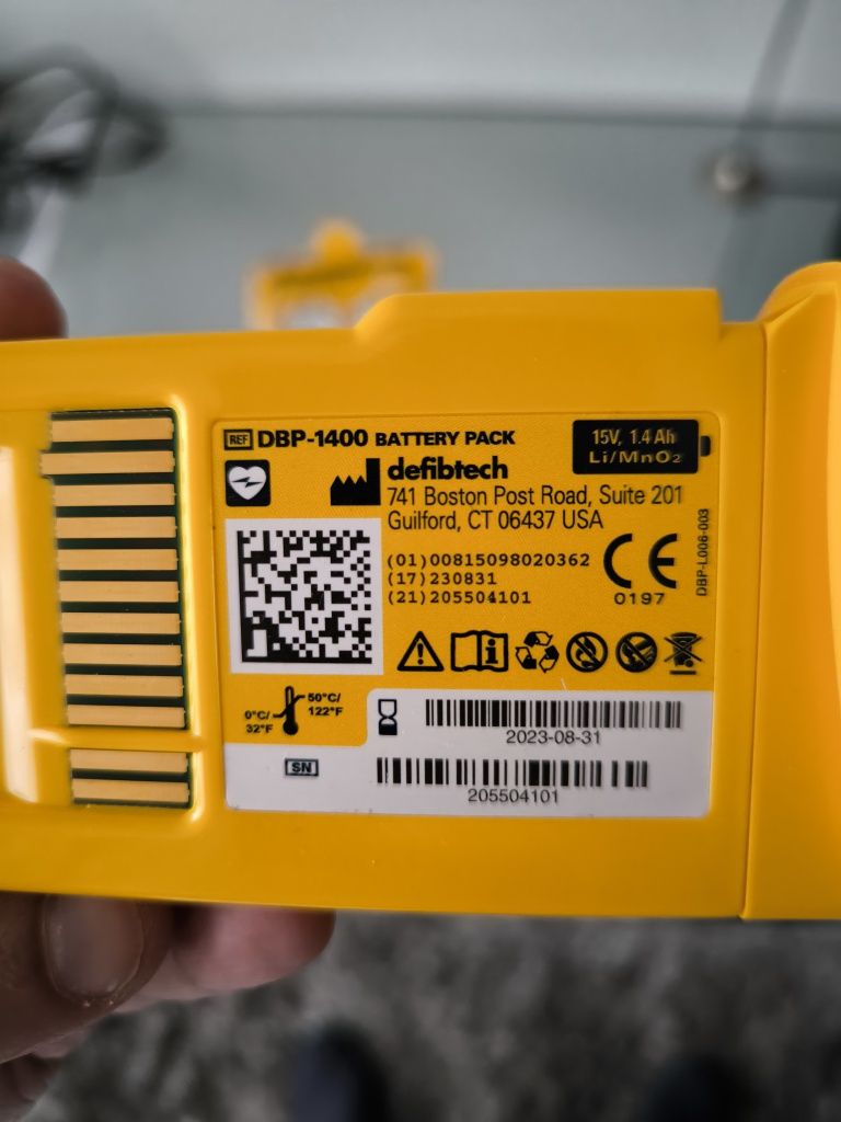 Desfibrilador Defibtech Lifeline Semi Automático